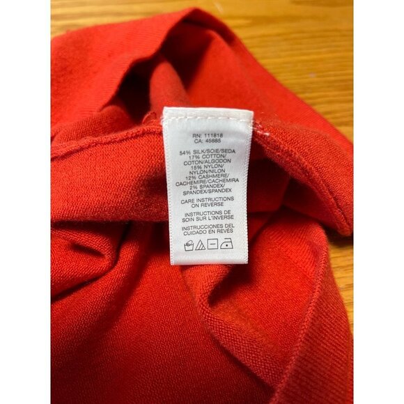 Michael Michael Kors Sleeveless Silk Blend Round Neck Sweater Size L - Picture 5 of 7